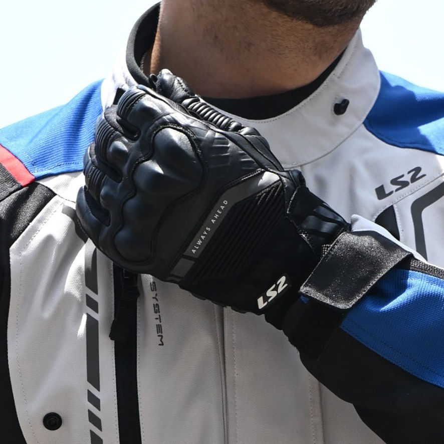 Guante LS2 Octane Hombre Negro